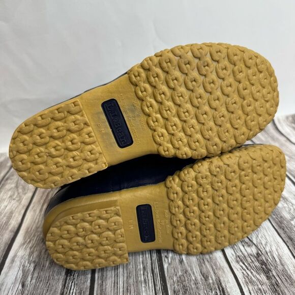 LL Bean Women's Explore the Maine Woods Quilted Bean Boots Winter Duck Patch 6 - Picture 7 of 10
